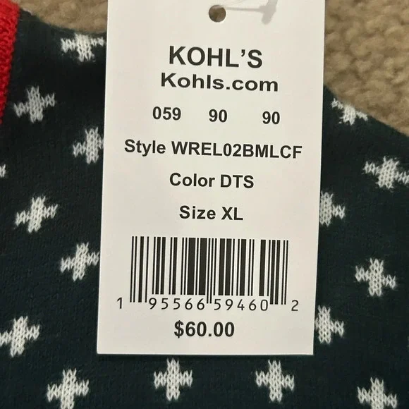 NWT Buddy the Elf Men’s XL Ugly Christmas Sweater - Picture 6 of 8